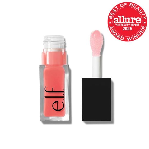 E.l.f. Glow Reviver Lip Oil Nourishing Tinted Lip Oil Infused With Jojoba Oil - Picture 2 of 5